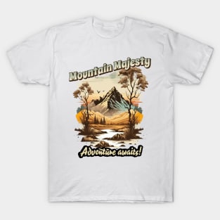 Mountain Majesty Adventure Awaits T-Shirt